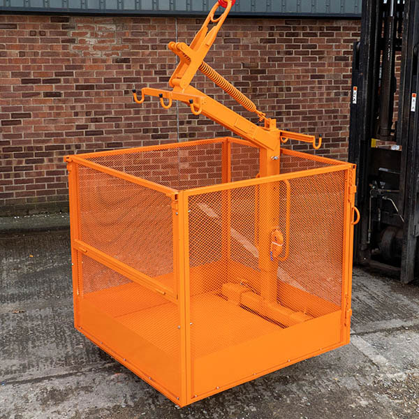 Crane Pallet Fork Cage Invicta Forks & Attachments